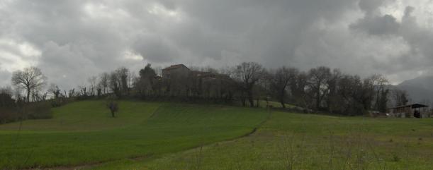 La collina del castello di Selva dei Muli - Frosinone